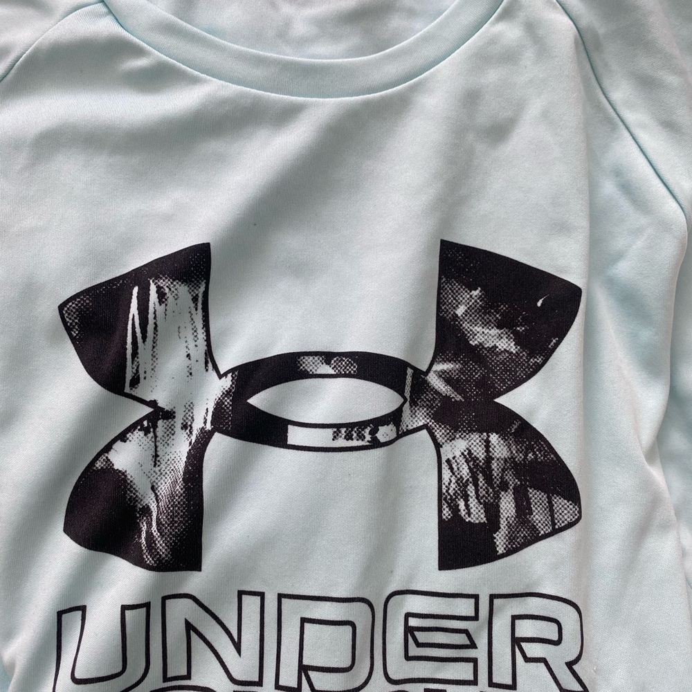 Under Armour Blue Sweatshirt with Bold Logo